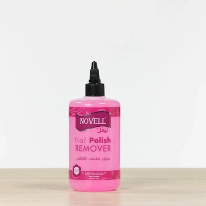 Novell Nail Polish Remover – For Artificial & Natural Nails – Fast Action, Non-Oily, Non-Acetone Formula – 300ml - Damoo