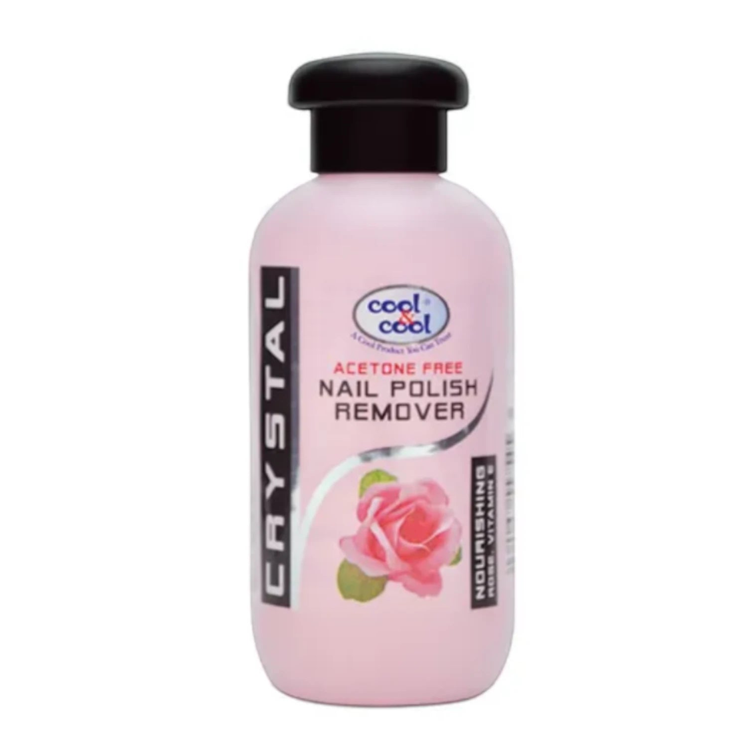 Cool & Cool Nail Polish Remover – Rose + Vitamin E – Acetone-Free, Enriched Formula – 100ml - Damoo