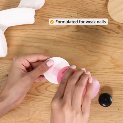 Cool & Cool Nail Polish Remover – Rose + Vitamin E – Acetone-Free, Enriched Formula – 100ml - Damoo