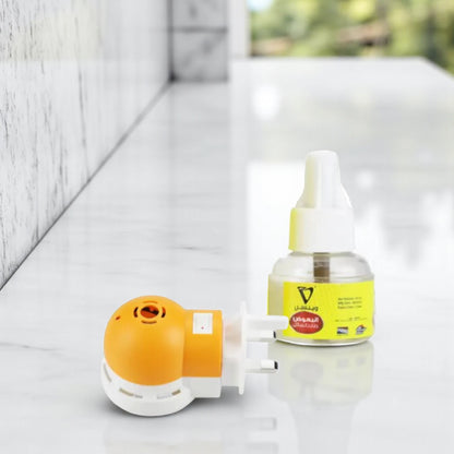 Vincere Mosquito Repellent Liquid Combi Pack with Heater – Complete Indoor Protection | 1 Refill + 1 Device, Long-Lasting & Safe - Damoo