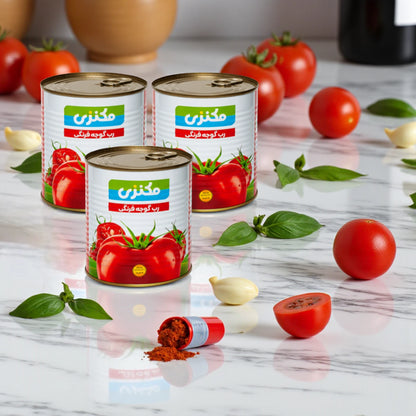 Makenzi Tomato Paste – Pack of 3 x 400g | Thick & Flavorful Tomato Concentrate, Vitamin-Rich, Perfect for Cooking Sauces, Soups & More – Special Offer - Damoo