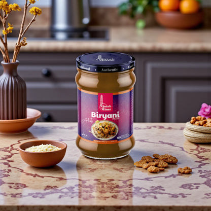Qutub Minar Biryani Spice Paste – 300g | Authentic Indian Marinade for Biryani, BBQ & More | No MSG, Halal, Preservative-Free - Damoo
