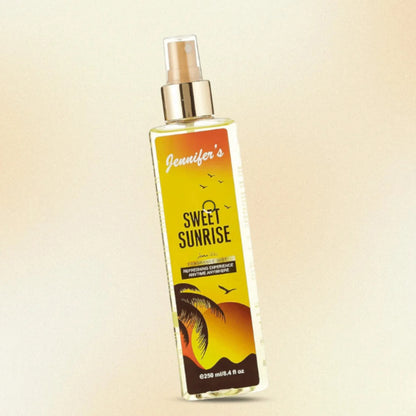 Jennifer’s Sweet Sunrise Fragrance Mist 250 ml – Gentle on Skin, Long-Lasting Citrus & Floral Scent, Refreshing Mist for Anytime, Anywhere - Damoo