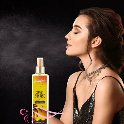 Jennifer’s Sweet Sunrise Fragrance Mist 250 ml – Gentle on Skin, Long-Lasting Citrus & Floral Scent, Refreshing Mist for Anytime, Anywhere - Damoo
