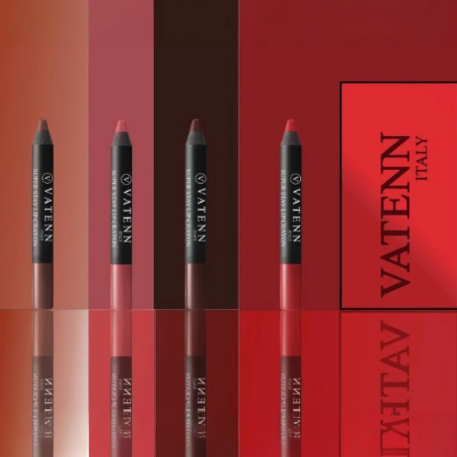 Vatenn Italy Super Stay Lip Crayon Lipstick 432 – Long-Lasting Matte, 18H Wear, Hydrating & Waterproof Lip Color with Vitamin E - Damoo