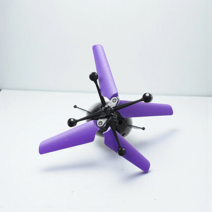 Kuromi Voladora Sensorial Superhero Flying Helicopter Toy | USB Rechargeable Induction Suspension Aircraft | Avengers Characters | Fun Gift for Kids 6+