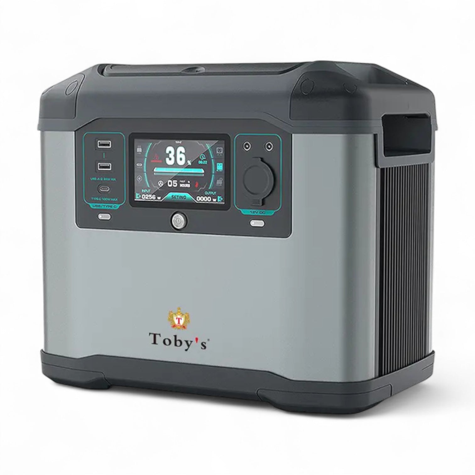 TOBY’S 1500W Portable Power Station TBS-273A – 1008Wh Backup Battery with 2H Quick Charge, AC/DC/USB Outputs, Solar Rechargeable Inverter Generator for Camping, Outdoor Trips & Emergency Power Supply