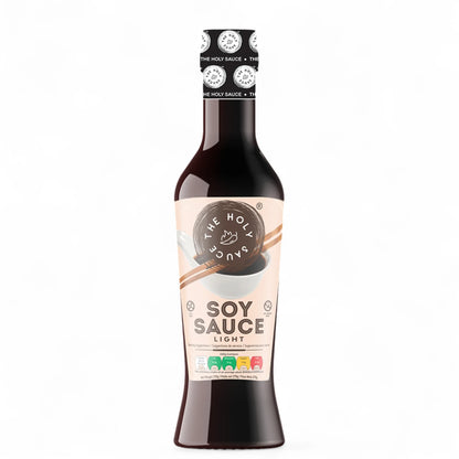 The Holy Sauce Light Soy Sauce – 280g | Naturally Brewed, No MSG | Mild, Savory Flavor for Everyday Cooking, Stir-Fries & Marinades - Damoo