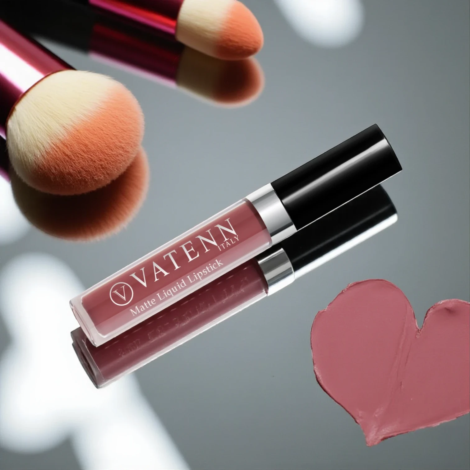 Vatenn Italy Matte Liquid Lipstick 268 Emilia – Highly Pigmented, One-Swipe Application, Long-Lasting, Comfortable & Transfer-Proof - Damoo