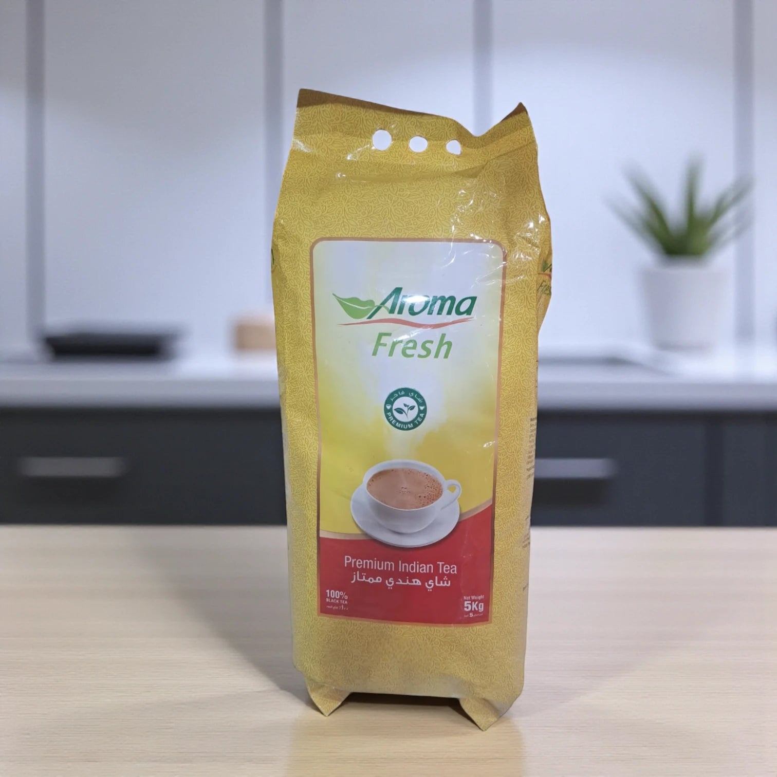 Aroma Fresh Premium Indian Tea Powder – 5kg Bag | 100% Pure Black Tea | Strong & Fragrant Chai Blend for Home, Cafes, and Catering Use | Ideal for Traditional Indian Masala Chai - Damoo