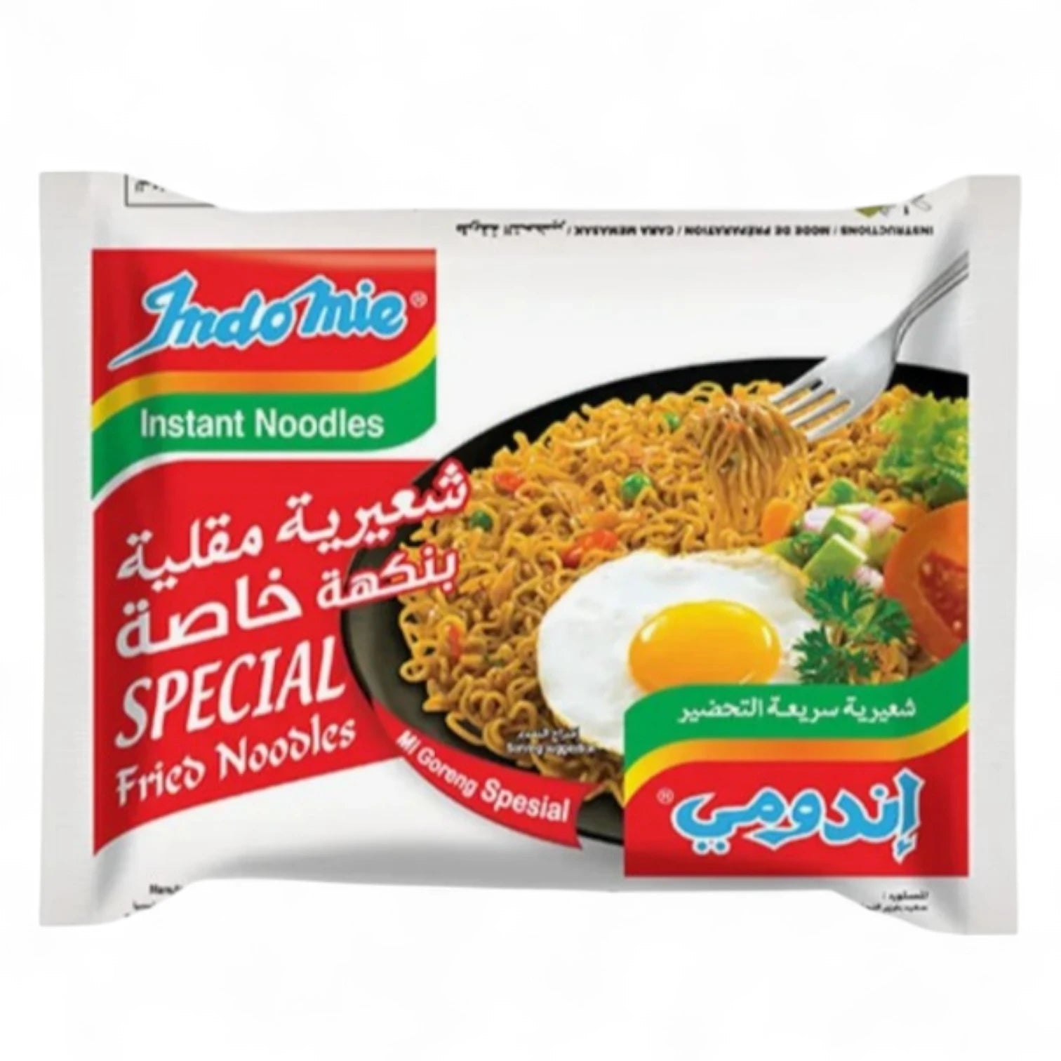 Indomie Mi Goreng Special Fried Instant Noodles | Authentic Indonesian Stir-Fry Flavor | 85g Pack | Quick & Easy Meal - Damoo