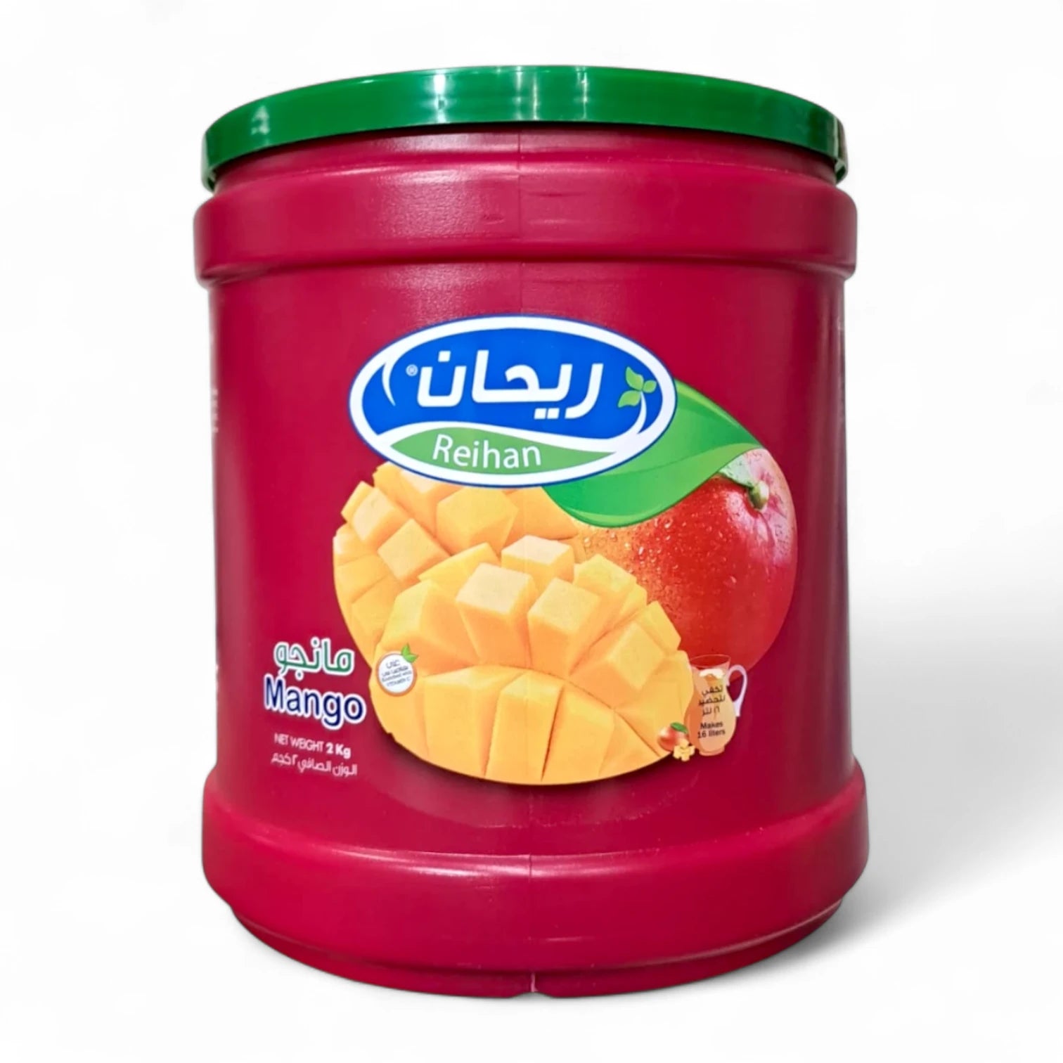 Reihan Mango Instant Drink Powder – 2kg | Rich in Vitamin C | Refreshing Tropical Juice Mix | Easy to Prepare, No Blending - Damoo