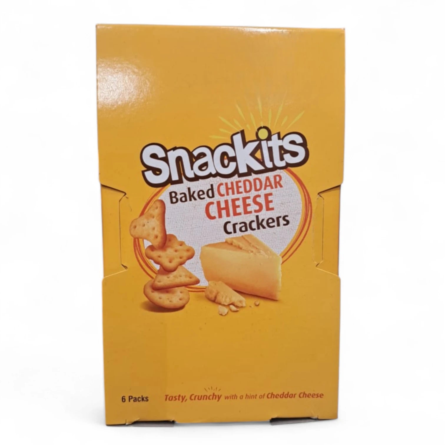 Cheese-Flavored Snacks (6 Packs) | Savory, Oven-Baked, Delicious Snack Bites for Anytime Munching - Damoo