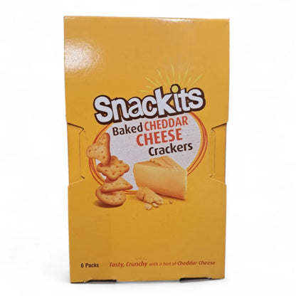 Cheese-Flavored Snacks (6 Packs) | Savory, Oven-Baked, Delicious Snack Bites for Anytime Munching - Damoo