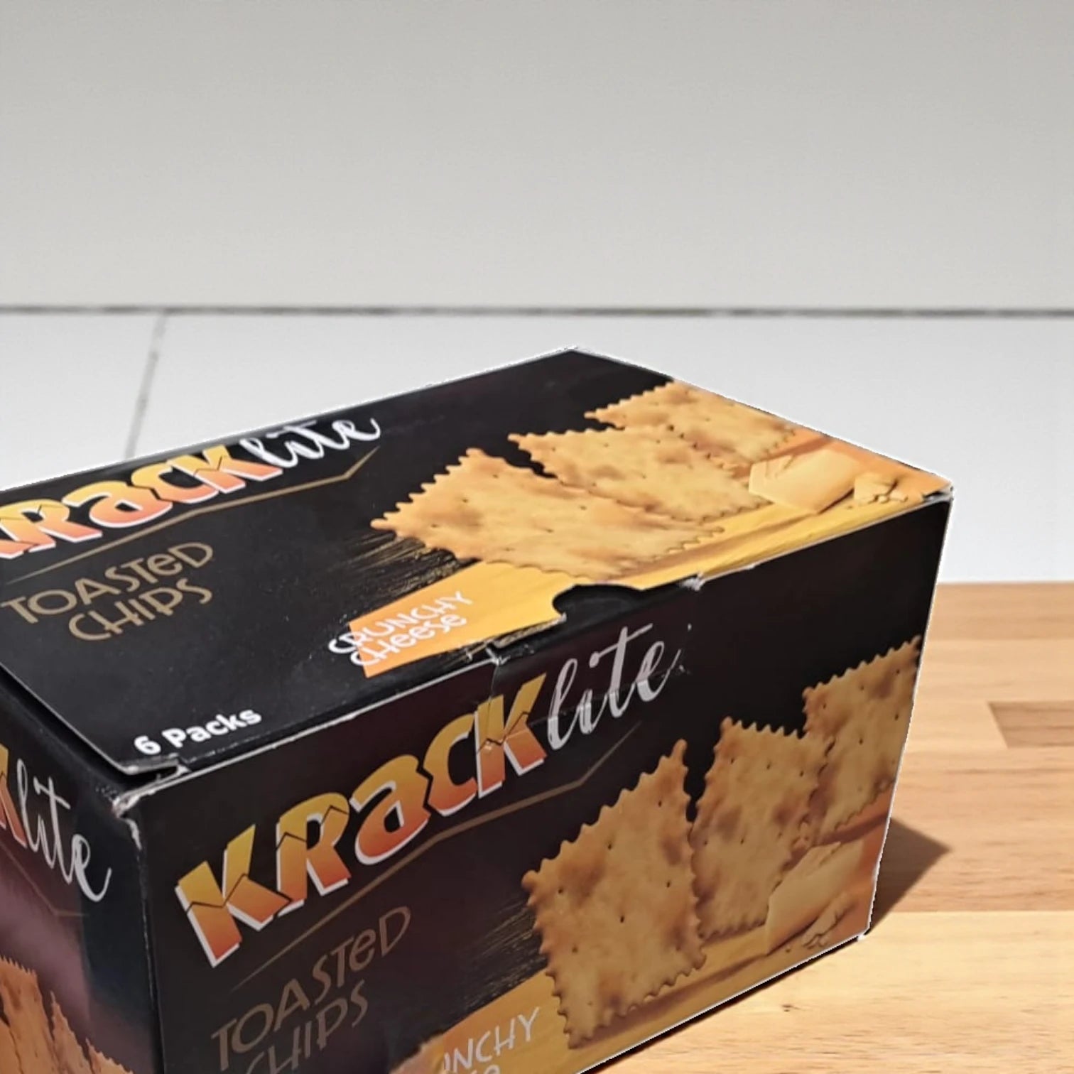 Nabil Kracklite Toasted Chips – Crunchy Cheese Crackers | Oven-Toasted Snack Bites | 6-Pack Value Box | Crispy, Cheesy & Irresistible - Damoo