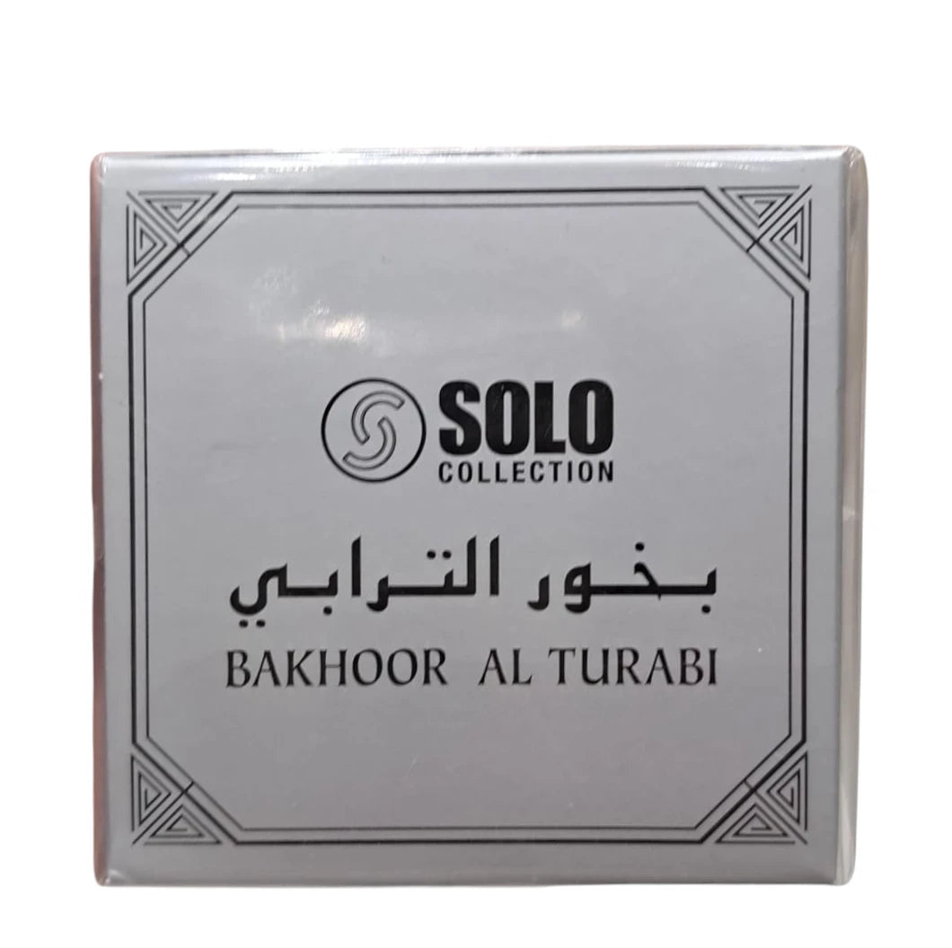 Solo Collection Bakhoor Al Turabi – 40g Premium Oriental Incense | Long-Lasting Earthy Fragrance | Ideal for Home, Meditation & Special Occasions - Damoo