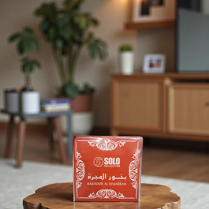 Solo Collection Al Majarrah Premium Bakhoor – 40g – Luxurious Oud-Based Arabic Incense for Home, Traditional Aromatherapy, and Special Occasions - Damoo