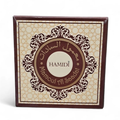 Hamidi Mamoul Al Saadat Premium Bakhoor – 50g | Long-Lasting Oud & Exotic Home Incense | Relaxing Aromatherapy Fragrance - Damoo