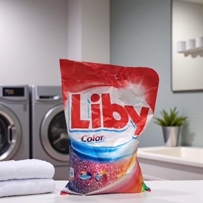 Liby Color Detergent Powder – Super Clean Formula for Colored Clothes – Gentle on Skin & Fabric – Hand & Machine Wash – 5kg
