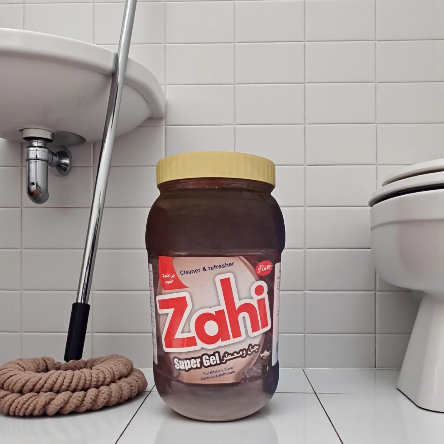 Zahi Super Gel Cleaner & Refresher Oud Scent – 4 Liters | Multi-Surface Cleaning Gel for Kitchen, Bathroom, Floors & Ceramics