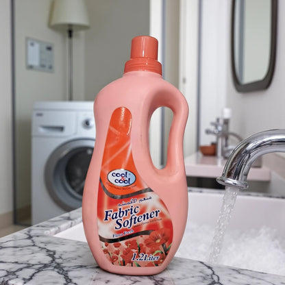 Cool & Cool Fabric Softener Flora Fresh 1.2L – Long-Lasting Floral Fragrance & Softness Booster - Damoo