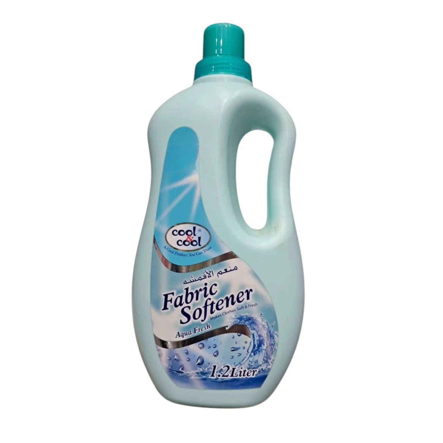 Cool & Cool Fabric Softener Aqua Fresh 1.2 Liter – Long-Lasting Freshness & Softness for Clothes - Damoo