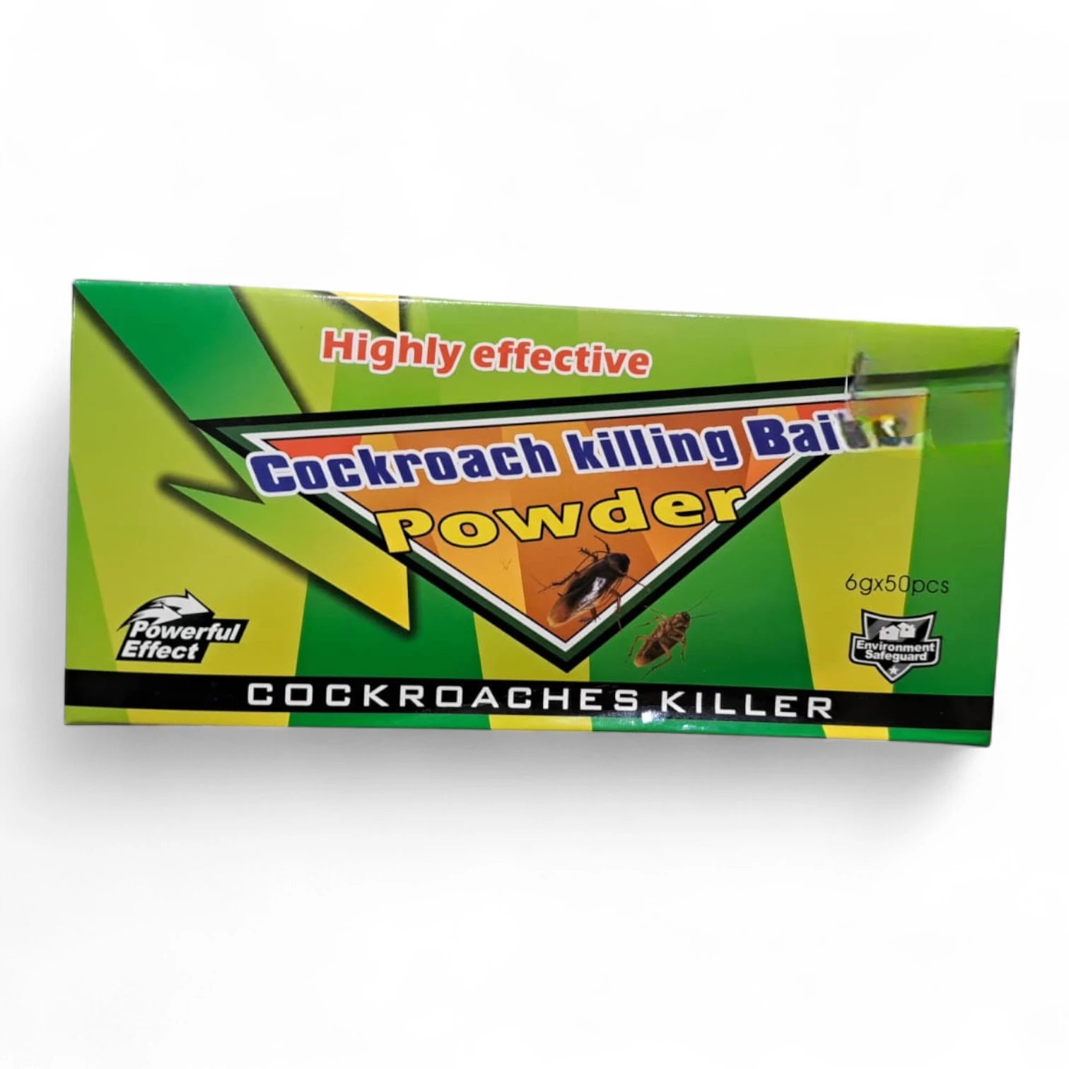 Highly Effective Cockroach Killing Bait Powder – Fast-Acting Cockroach Control, 6g x 50pcs, Powerful Effect & Environment Safe - Damoo