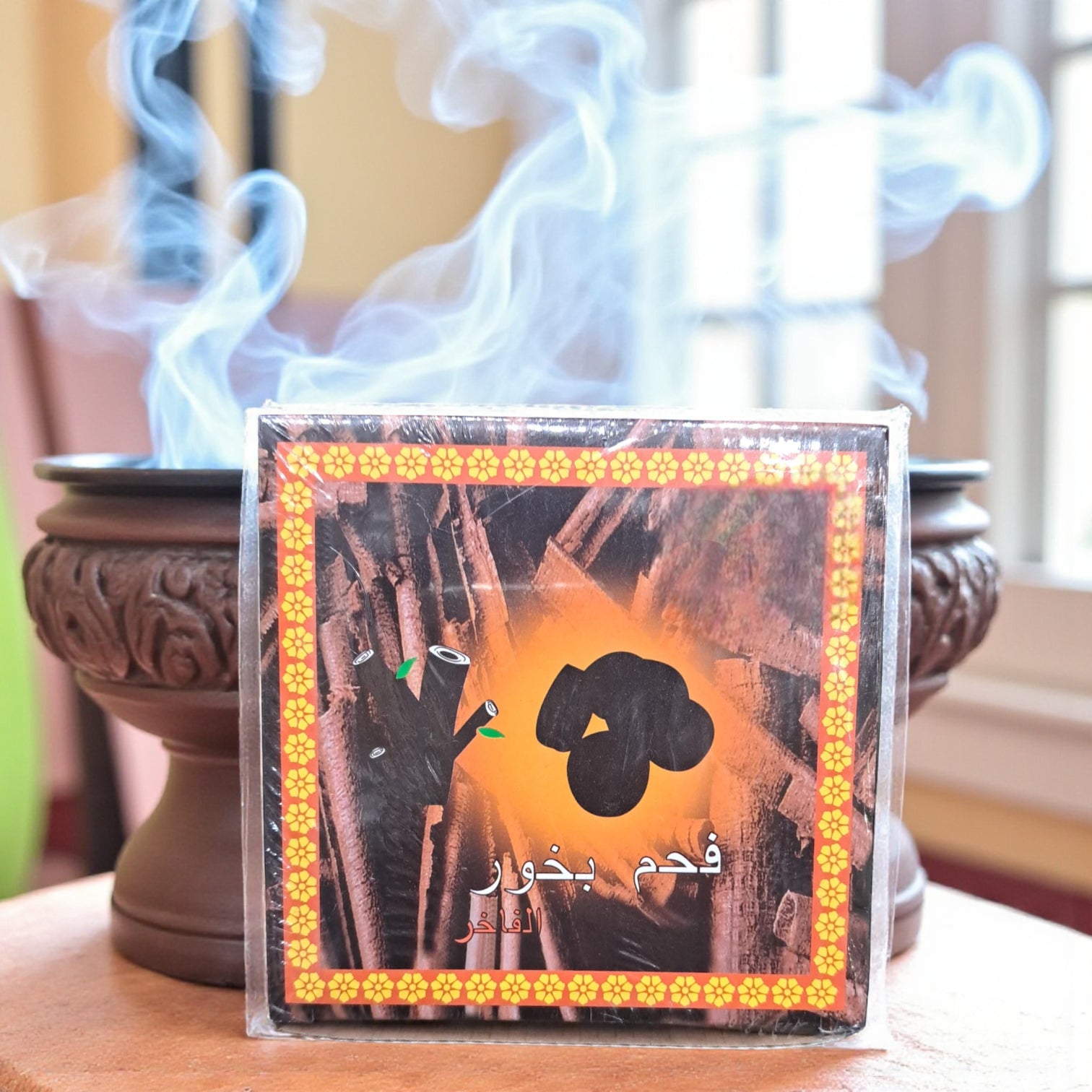 Premium Incense Charcoal – 80 Round Pieces | Long-Lasting Quick-Light Coal for Bakhoor, Oud & Incense Burning
