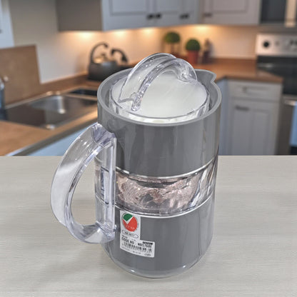 PARATI Premium Plastic Jug DX01L-62 – Stylish Transparent Water Pitcher with Lid & Handle | BPA-Free, Heat-Resistant, 1 L Capacity for Home, Kitchen & Office Use - Damoo
