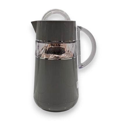 PARATI Premium Plastic Jug  – Elegant Grey Water Pitcher with Transparent Design & Lid | BPA-Free, Heat-Resistant,  Capacity for Home, Kitchen, and Office - Damoo