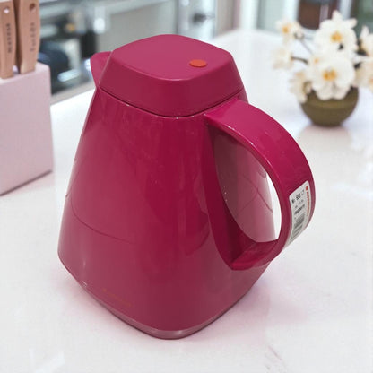 Rotpunkt Premium Insulated Thermos Jug 1.0L – Elegant Burgundy Vacuum Flask with 24-Hour Heat Retention, Modern Handle Design, and High-Quality Double-Wall Construction for Everyday Use - Damoo