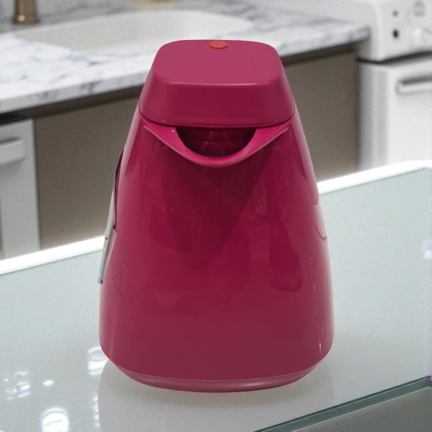 Rotpunkt Premium Insulated Thermos Jug 1.0L – Elegant Burgundy Vacuum Flask with 24-Hour Heat Retention, Modern Handle Design, and High-Quality Double-Wall Construction for Everyday Use - Damoo