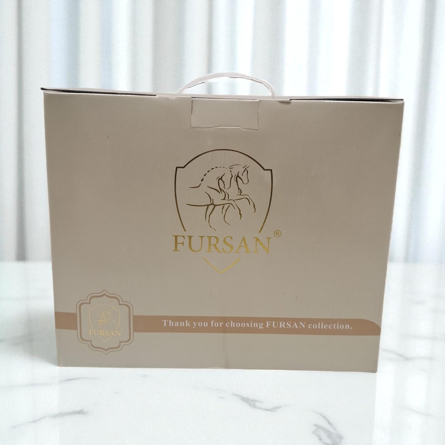 Fursan Premium White Thermos Set 2-Piece – Elegant Double-Wall Insulated Coffee & Tea Flasks with Silver Crystal Accents, Durable Vacuum Design for Long Heat Retention, Perfect for Majlis, Home & Gifting - Damoo