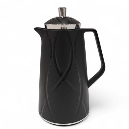 Regal 1.0L Vacuum Flask – Premium Double-Wall Insulated Thermos with Elegant Chrome Lid, Easy-Pour Spout, and Ergonomic Handle | Keeps Drinks Hot & Cold for Hours | Taste of Life Series