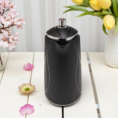 Regal 1.0L Vacuum Flask – Premium Double-Wall Insulated Thermos with Elegant Chrome Lid, Easy-Pour Spout, and Ergonomic Handle | Keeps Drinks Hot & Cold for Hours | Taste of Life Series