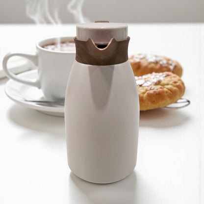 Regal Thermal Coffee Carafe – Double-Wall Vacuum Insulated Beverage Dispenser, 24H Heat / Cold Retention, Leak-Proof Lid, Ergonomic Handle & Easy-Clean Design for Home, Office, and Events