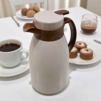 Regal Thermal Coffee Carafe – Double-Wall Vacuum Insulated Beverage Dispenser, 24H Heat / Cold Retention, Leak-Proof Lid, Ergonomic Handle & Easy-Clean Design for Home, Office, and Events