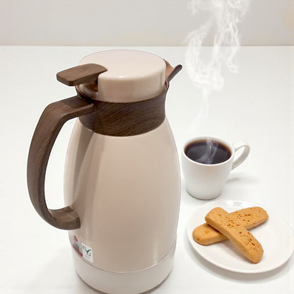 Regal 1.5L Thermal Coffee Carafe – Double-Wall Vacuum Insulated Jug, 24H Heat / Cold Retention, Leak-Proof Lid, Ergonomic Handle & Easy-Clean Design for Home, Office, and Outdoor Use