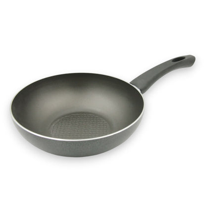 Rossetti Torino 24cm Non-Stick Fry Pan Wok – Heavy Duty Italian Cookware with Teflon Coating | Durable Non-Stick Pan for Everyday Cooking - Damoo