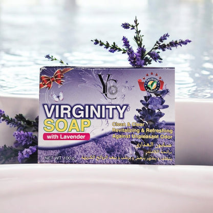 Yong Chin Virginity Feminine Hygiene Soap – Lavender Herbal Extract for Gentle Cleansing, Freshness & Odor Control - Damoo