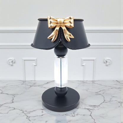 Palermo Luxury Decorative Bakhoor Burner Lamp – Elegant Home Incense Stand with Bow Design & Premium Craft Detailing - Damoo