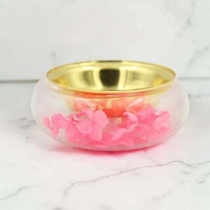 Mini Decorative Incense Burner Bowl – Compact Bakhoor & Fragrance Holder with Perforated Inner Cup (4H x 8.5L × 8.5W CM) - Damoo