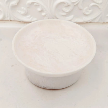 Small Round Pedestal Serving Bowl – Compact Decorative Dish for Snacks, Desserts & Table Display (5.5H x 14L × 14W CM) - Damoo