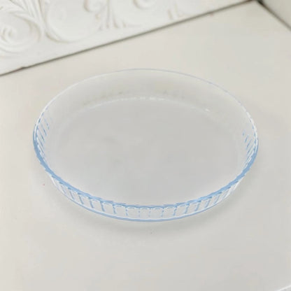 Round Serving Tray Set with Storage Case – Premium Gift Box Tray with Protective Carry Case for Desserts, Snacks & Elegant Table Display (8H x 34L × 34W CM | Tray 26 CM) - Damoo