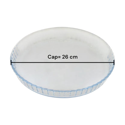 Round Serving Tray Set with Storage Case – Premium Gift Box Tray with Protective Carry Case for Desserts, Snacks & Elegant Table Display (8H x 34L × 34W CM | Tray 26 CM) - Damoo