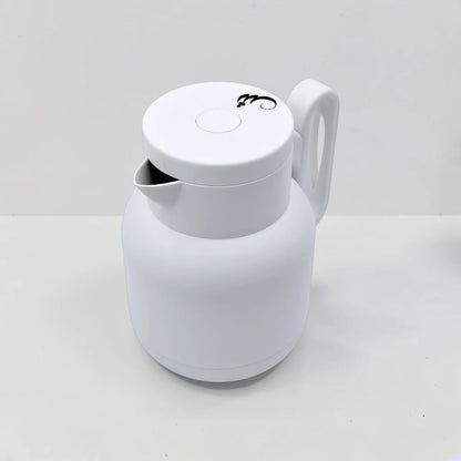 RAZ Vacuum Flask 2-Piece Set 1.0L Each – Thermal Insulated Tea & Coffee Server with Ergonomic Handle for Hot & Cold Beverages - Damoo