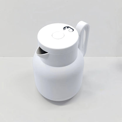 RAZ Vacuum Flask 2-Piece Set 1.0L Each – Thermal Insulated Tea & Coffee Server with Ergonomic Handle for Hot & Cold Beverages - Damoo