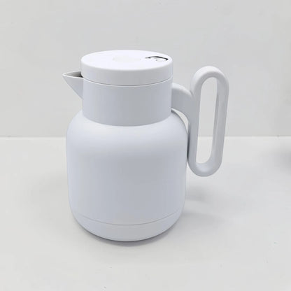 RAZ Vacuum Flask 2-Piece Set 1.0L Each – Thermal Insulated Tea & Coffee Server with Ergonomic Handle for Hot & Cold Beverages - Damoo
