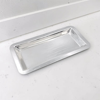 Elegant Rectangular Butter Dish with Clear Lid & Gold Floral Handle – Premium Serving Tray for Butter, Cheese & Desserts (32 x 16 x 12 cm) - Damoo
