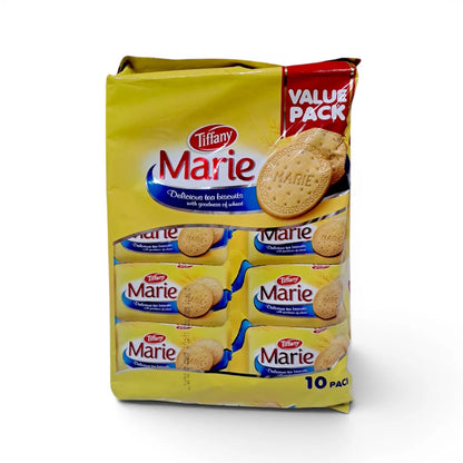 Tiffany Marie Tea Biscuits Value Pack 10 Pack – Classic Wheat Biscuits for Tea Time Snacks, Desserts & Everyday Light Bites - Damoo